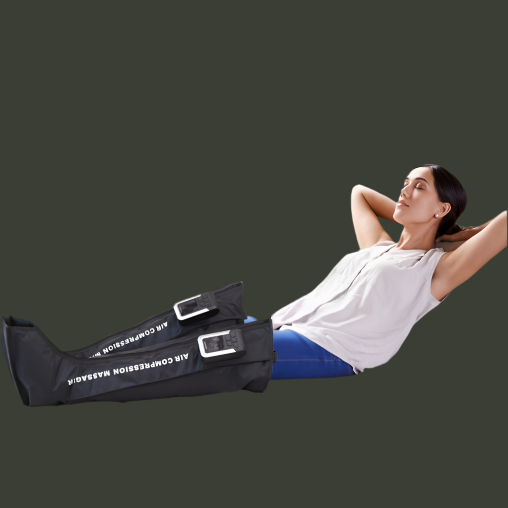 Air Wave Leg Massager with 3D Compression Therapy