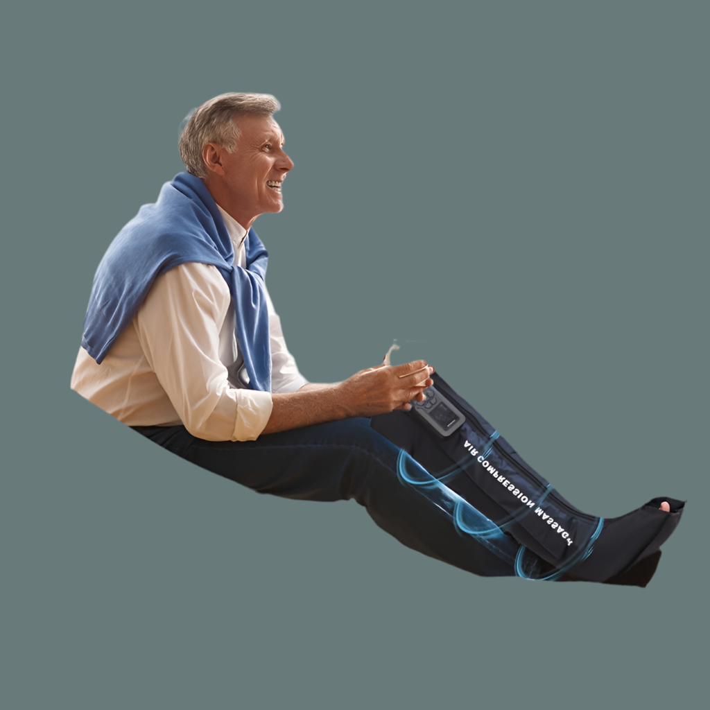 Air Wave Leg Massager with 3D Compression Therapy