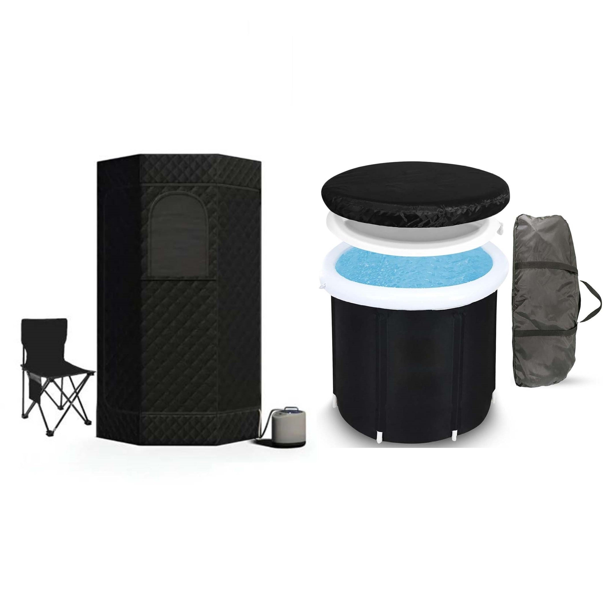 Steam Sauna & Ice Bath Bundle