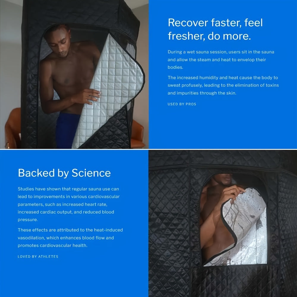 Steam Sauna & Ice Bath Bundle